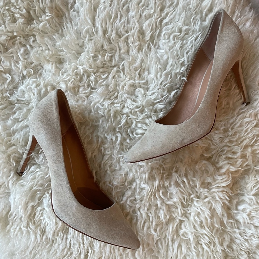 Halston Heritage Courtney Heels Suede